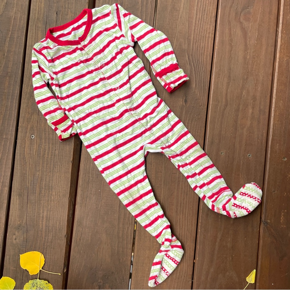Kickee Pants - Striped Footie